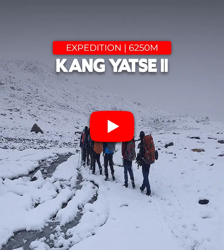 Mt. Kangyatse II (20500Ft.) Expedition in Ladakh Himalayas